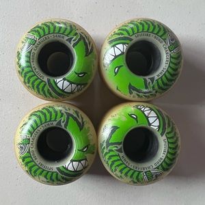 Spitfire Wheels 80HD Charger Conical Skateboard Wheels - 54mm 80d + bearings